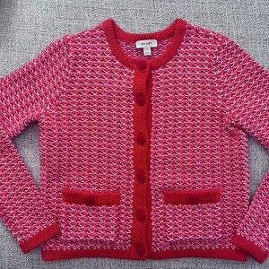 On 34th — Chic, Cotton & Seriously Cute Jacquard Button-Front Cardigan